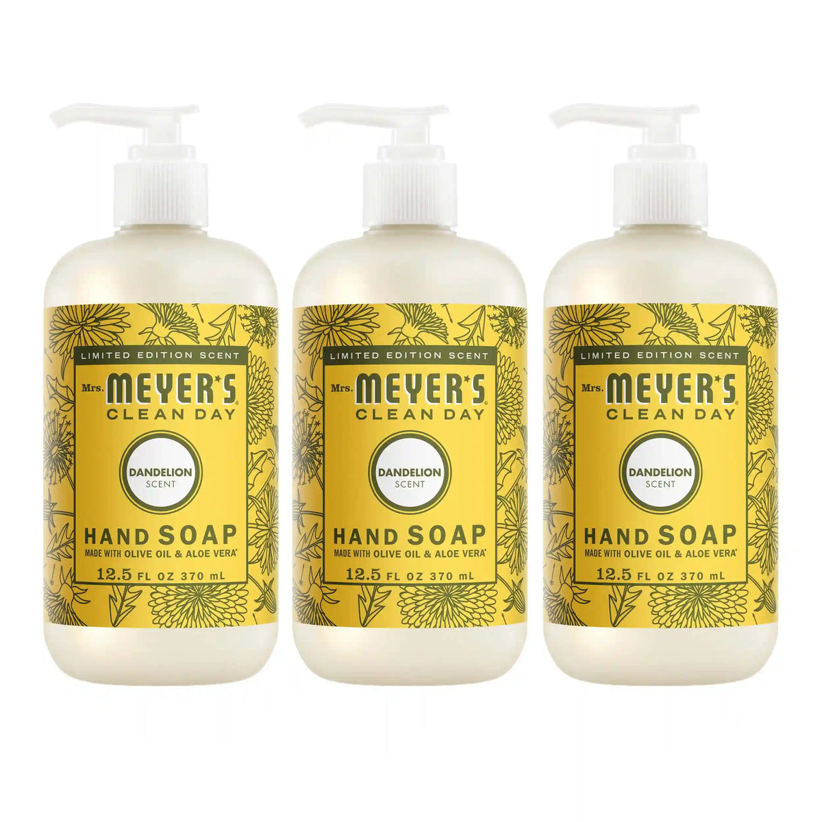 Dandelion Liquid Hand Soap 3-count Bundle