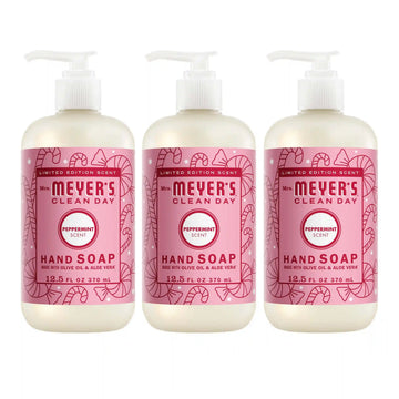 Peppermint Liquid Hand Soap 3-count Bundle