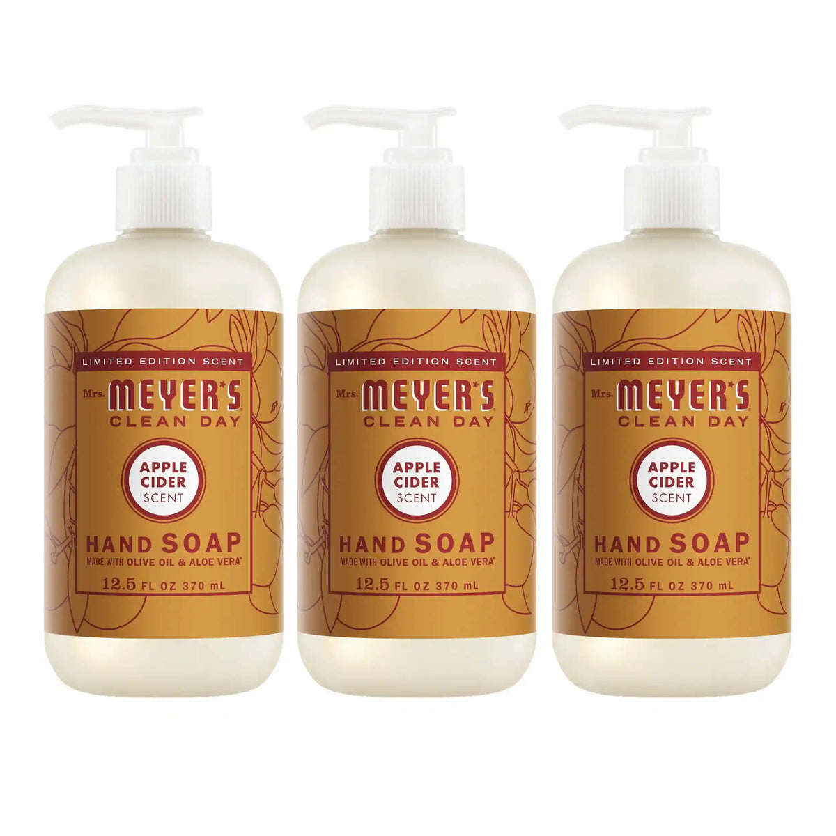 Apple Cider Liquid Hand Soap 3-count Bundle